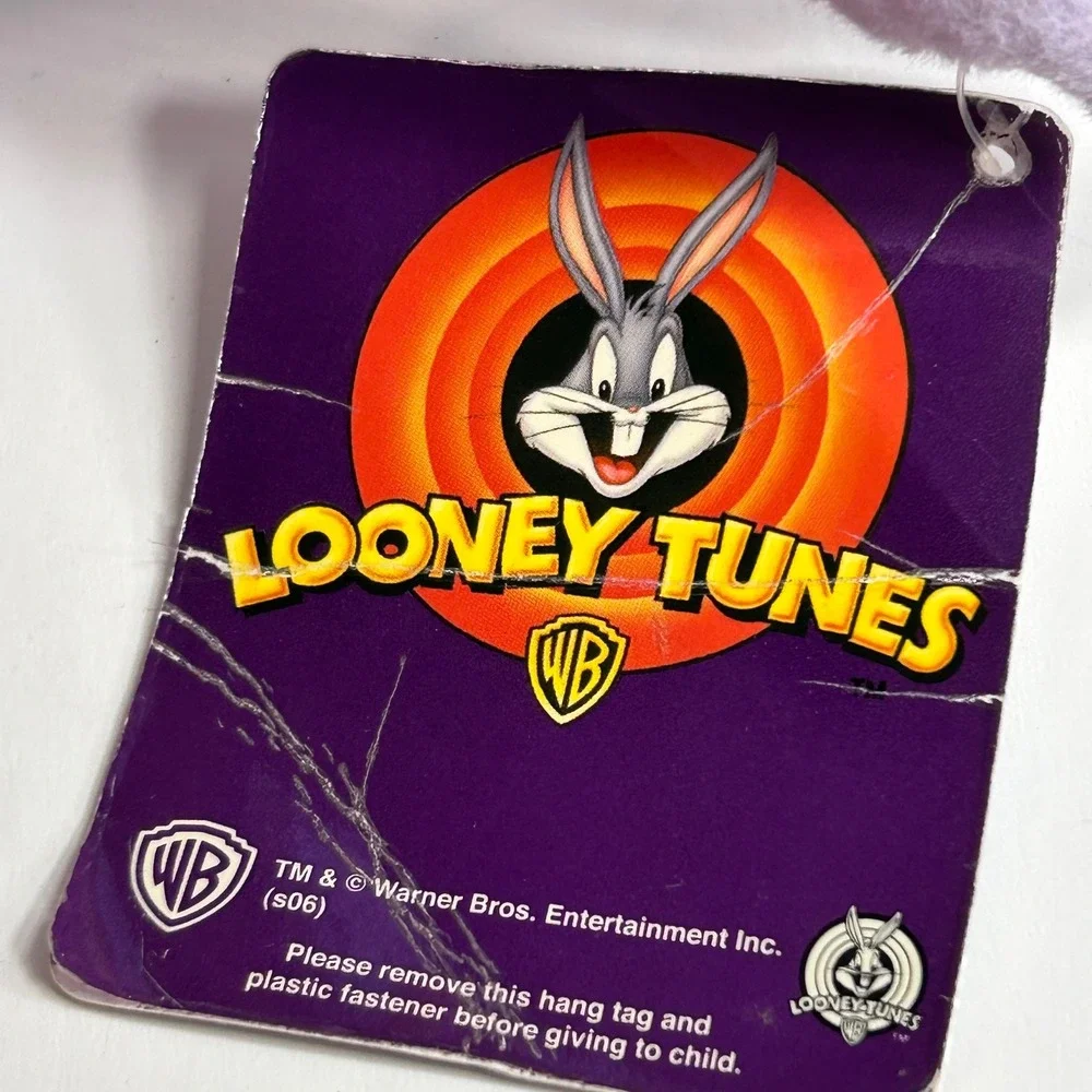 Nanco Looney Tunes Tweety Bird Purple Plush Bow Tie Stuffed Animal 12" WB s06 - Picture 8 of 10